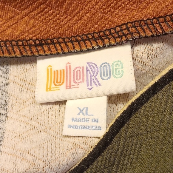 Lularoe multicolored skirt XL - Picture 2 of 3